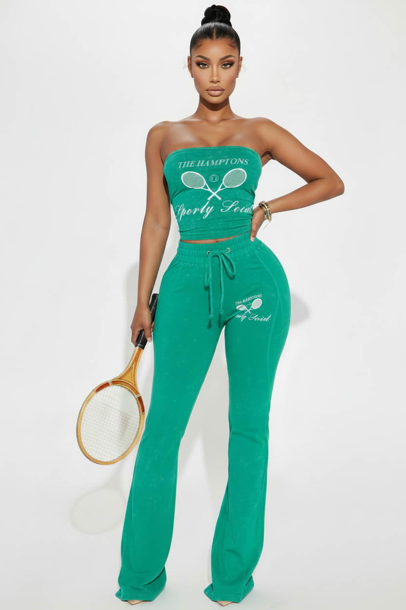 Sporty Flared Pant